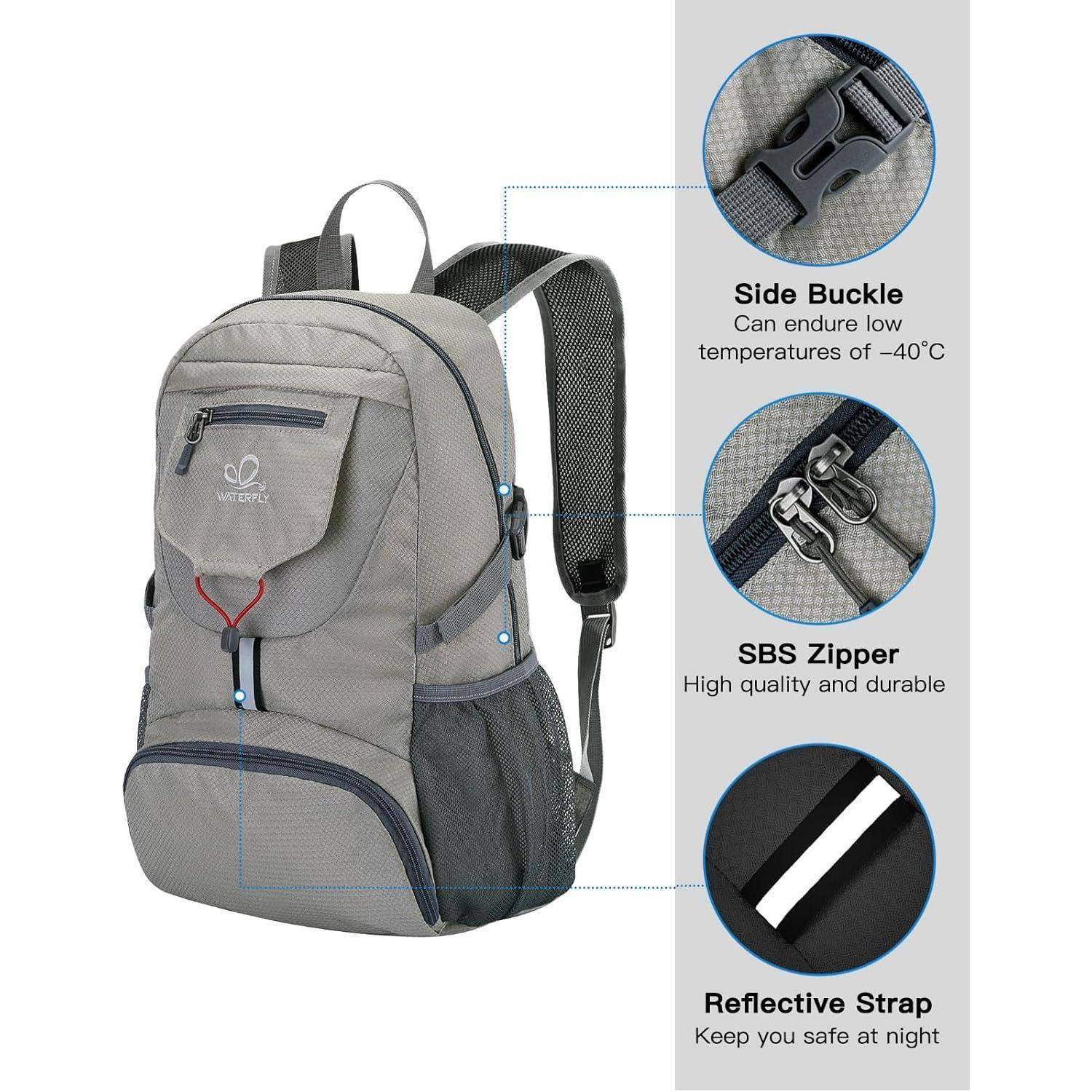 Ultraleichter Faltbarer 20L Rucksack für Outdoor Trekking Travel