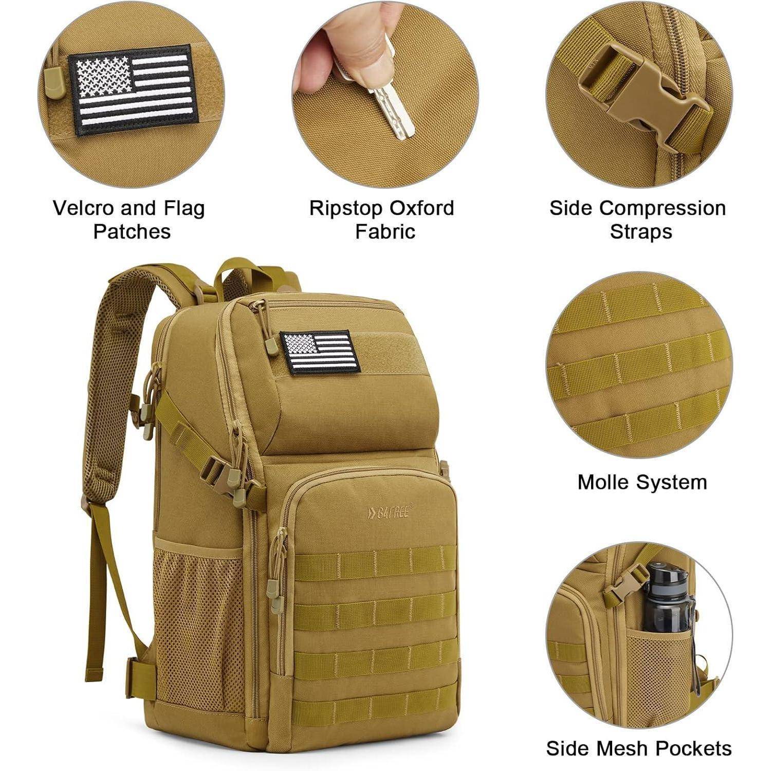 35L Militärischer Taktischer Rucksack Armee Assault Pack Molle Daypack