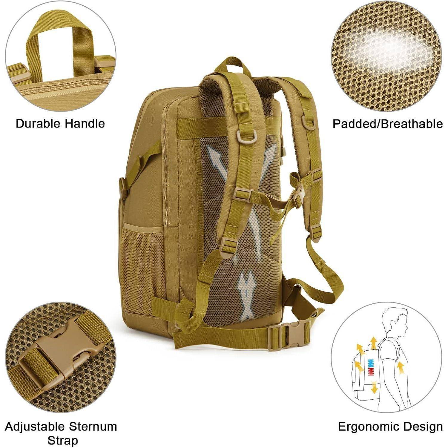 35L Militärischer Taktischer Rucksack Armee Assault Pack Molle Daypack