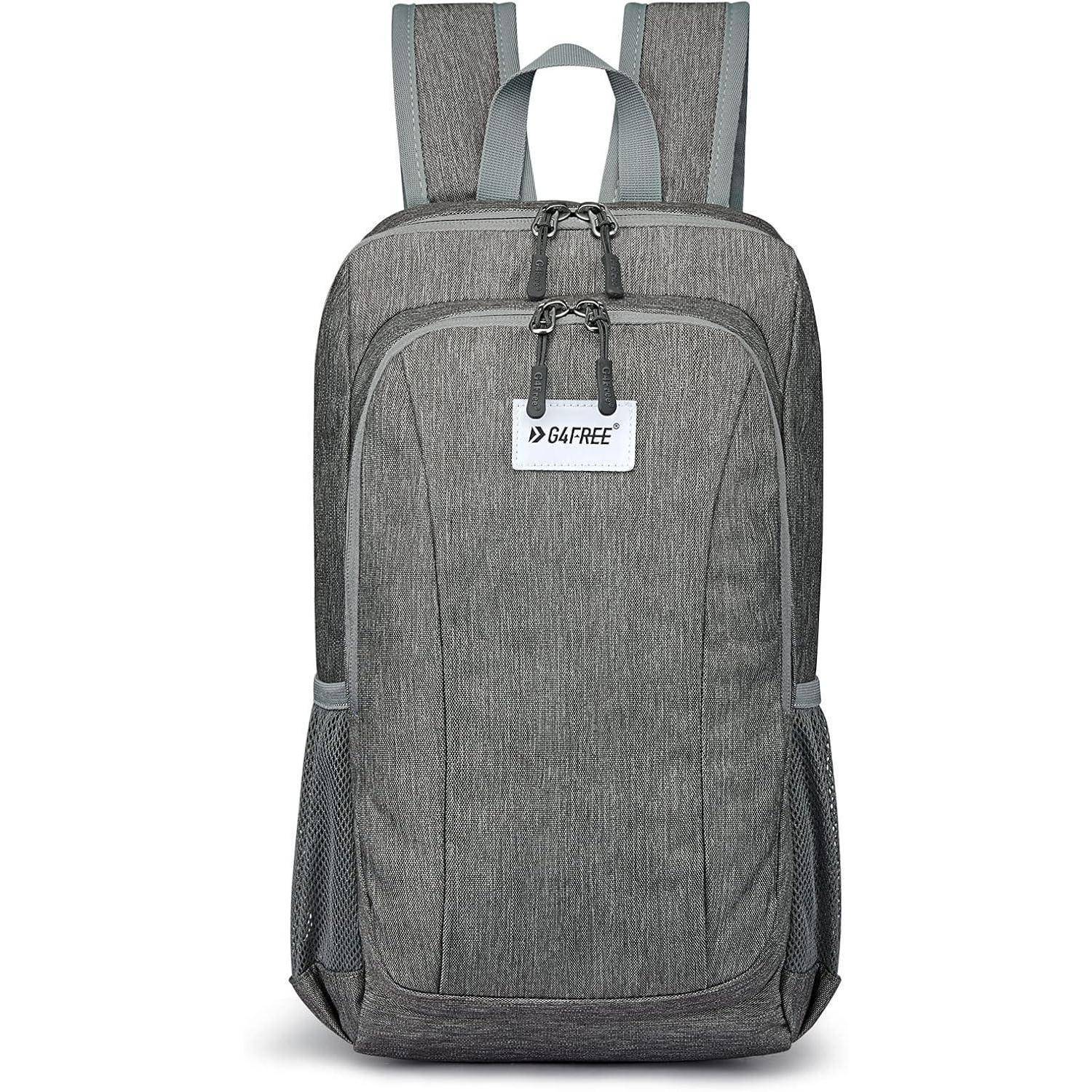 Kleiner Rucksack Mini Daypack 10L Tagesrucksack Wanderrucksack Grau