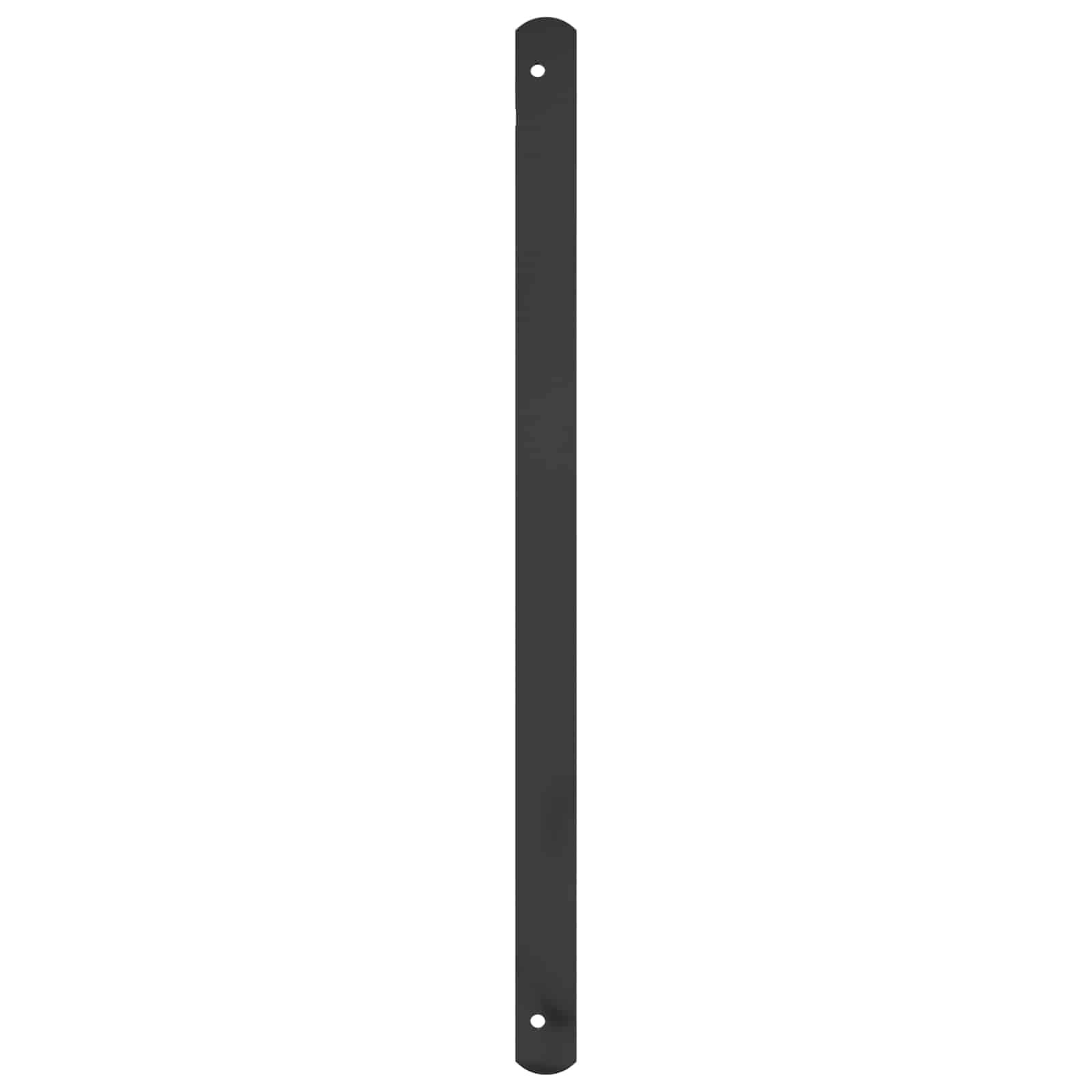 vidaXL Fenstergitter 175 x 60 cm Pulverbeschichteter Stahl Schwarz