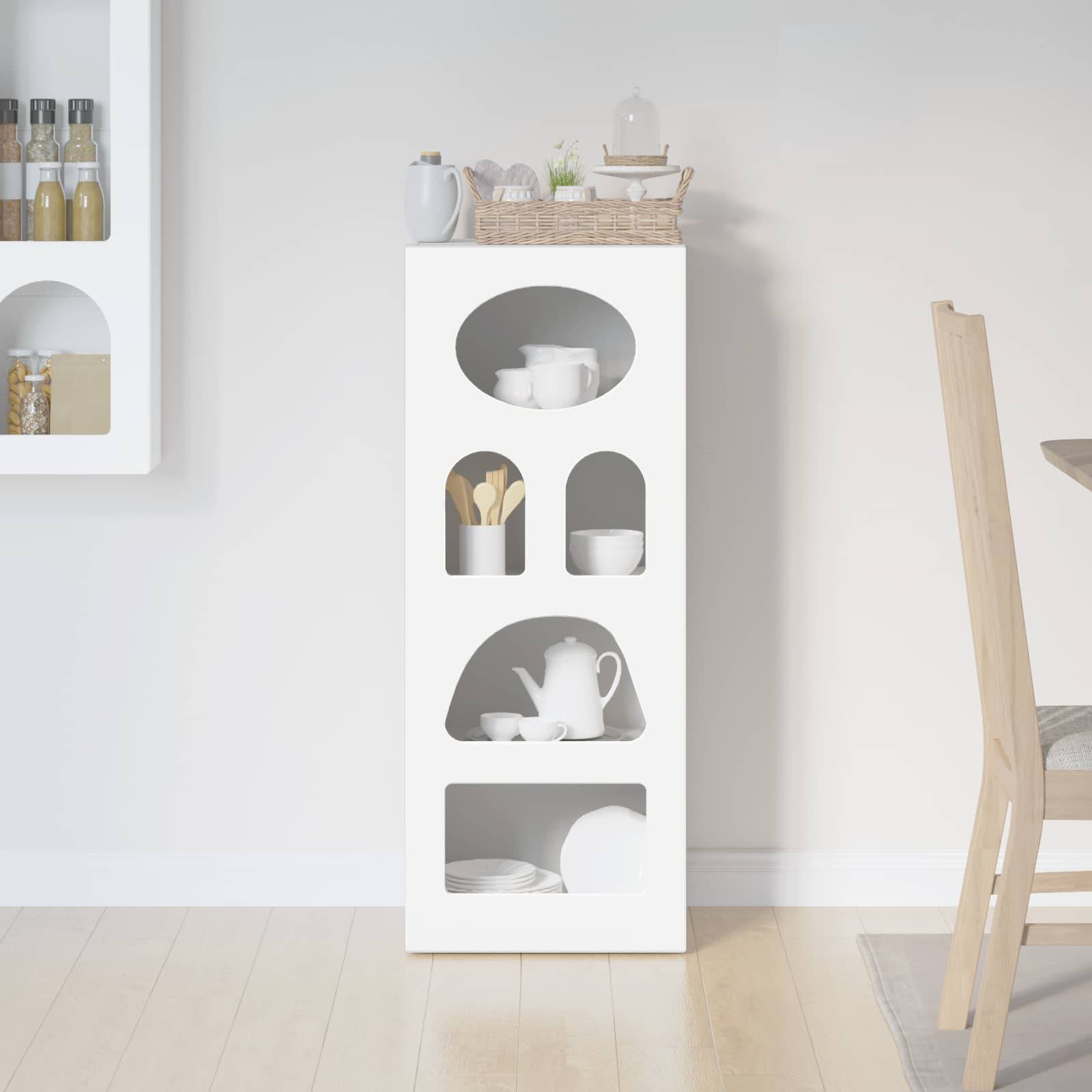 vidaXL Sideboard Weiß 40 x 35 x 100,5 cm Holzwerkstoff