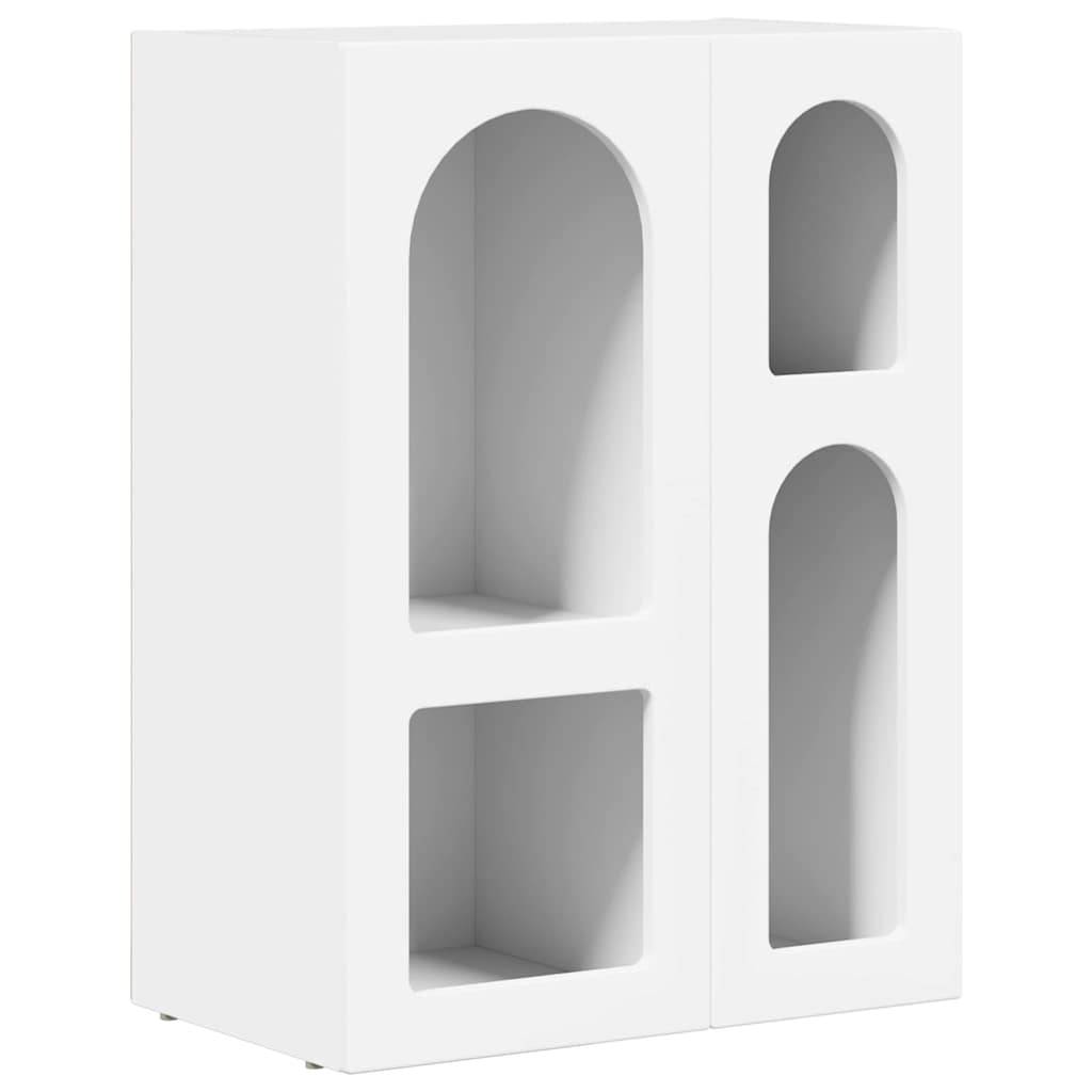 vidaXL Sideboard Weiß 59 x 35 x 80,5 cm Holzwerkstoff