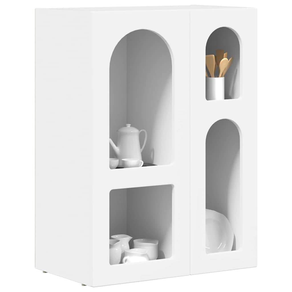 vidaXL Sideboard Weiß 59 x 35 x 80,5 cm Holzwerkstoff