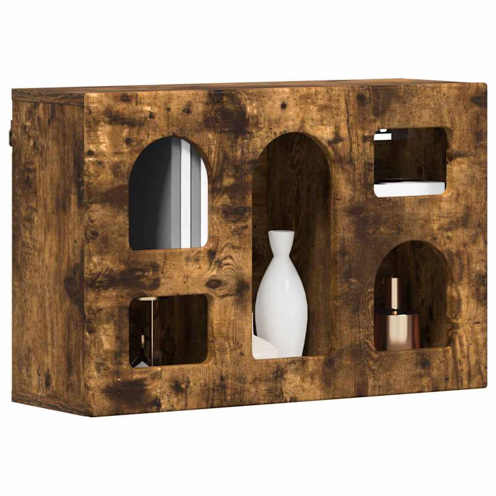 vidaXL Hängeschrank Geräucherte Eiche 60 x 20 x 40 cm Holzwerkstoff