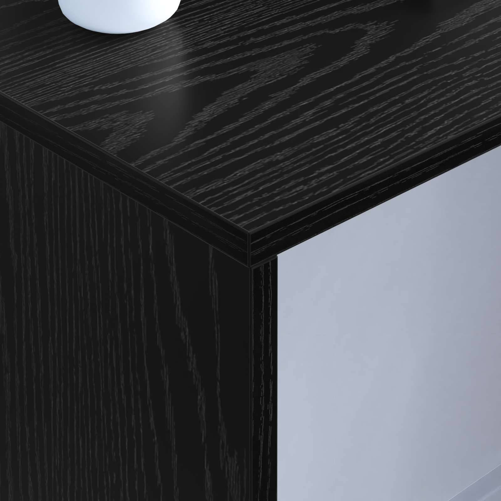 vidaXL Wandtisch Schwarz Eichen-Optik 100 x 45 x 30 cm Holzwerkstoff