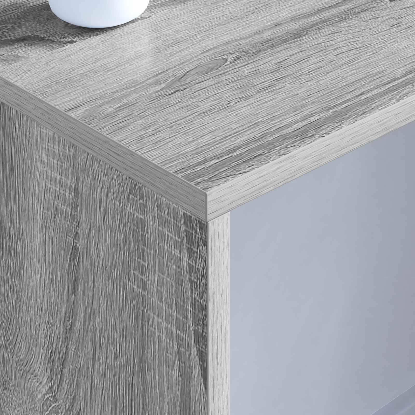 vidaXL Wandtisch Graues Sonoma 100 x 45 x 30 cm Holzwerkstoff