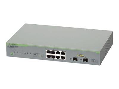 ALLIED switch 8x 10/100/1000TX 2x SFP Netzwerk & Smart Home Switch - CLI verwaltet