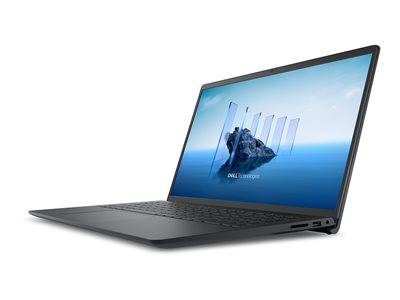 Ein modernes Laptop mit einem schlanken Design und einem großen Display, auf dem stilisierte Grafiken zu sehen sind. Geeignet für technische oder digitale Arbeitskontexte.