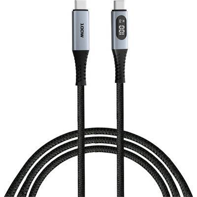 Verbatim Sync & Charge USB-C to 240W Display 120cm Multimedia-Technik Ladekabel
