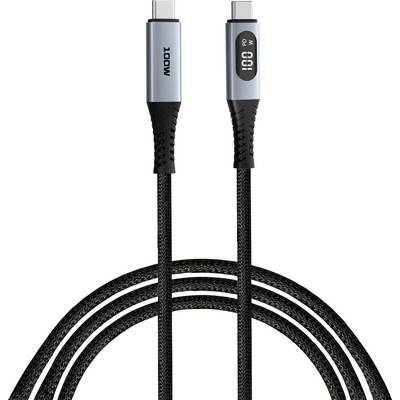 Verbatim Sync & Charge USB-C to 100W Display 120cm Multimedia-Technik Ladekabel