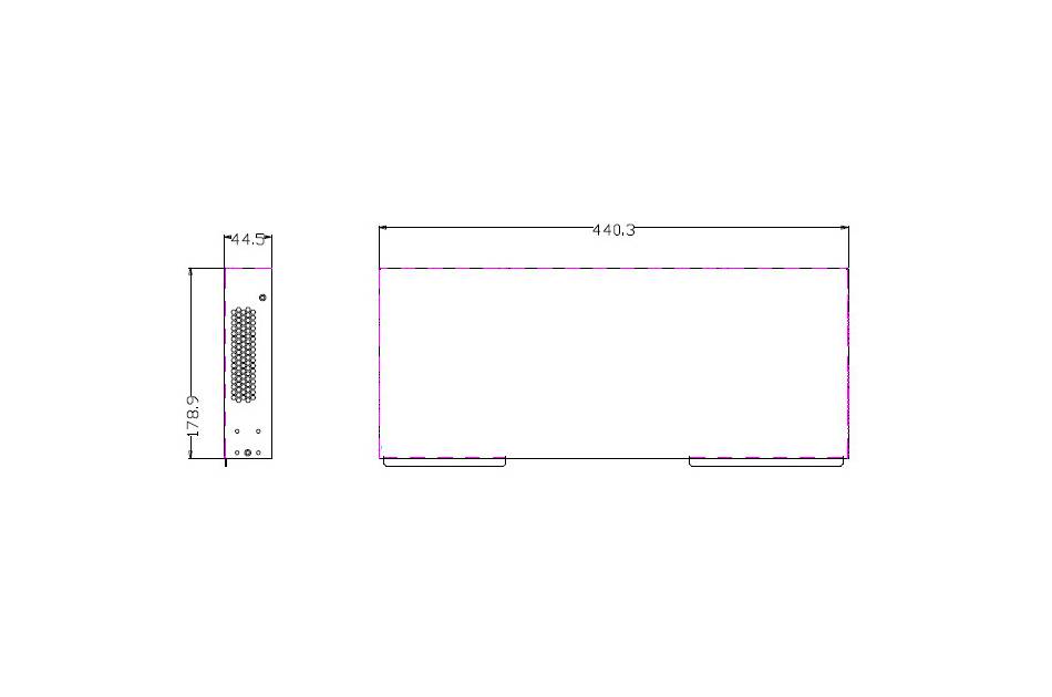 eneo NSMR-2016M0A, Gigabit Switch Rack, Managed, 16x PoE, 2xSFP, max. 30W pro Port, internes Netzteil max. 250W