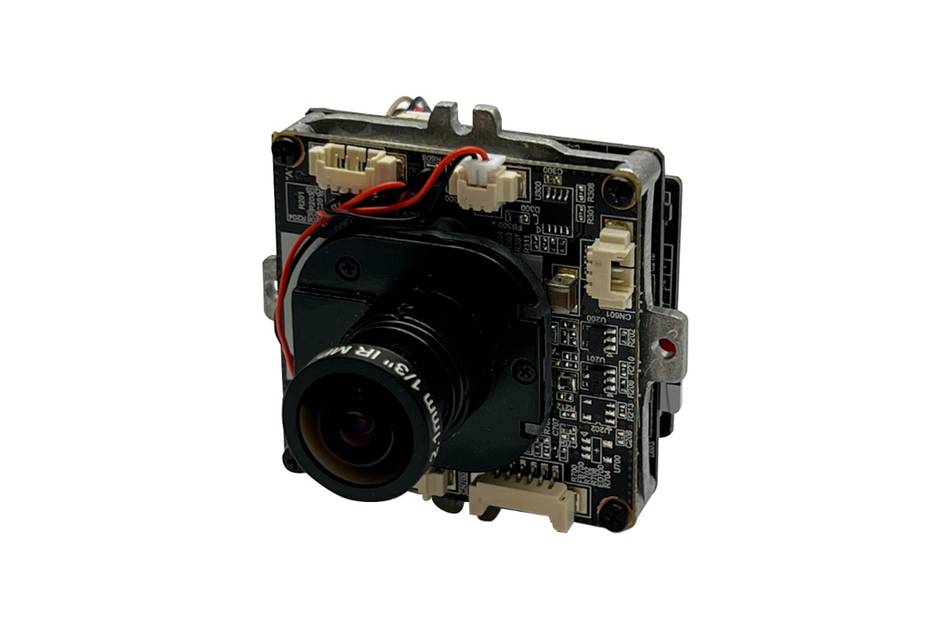 ISM-52F0021WMB, 1/2,8" Netzwerk Platinenkamera 1920x1080, Tag/Nacht, WDR, 2,1mm, H.265, PoE, 12VDC