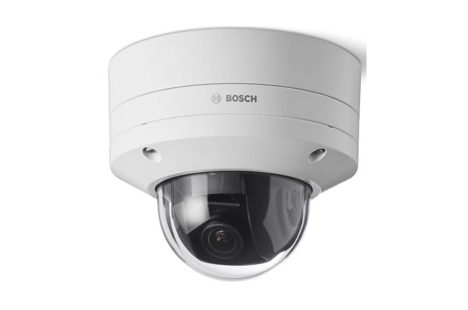 NDE-8704-R-H, Netzwerk Fix Dome, Tag/Nacht, 8MP@30fps, 3,9-10mm, hydro 1/1,8", PoE, IK11, IP66/67, PTRZ