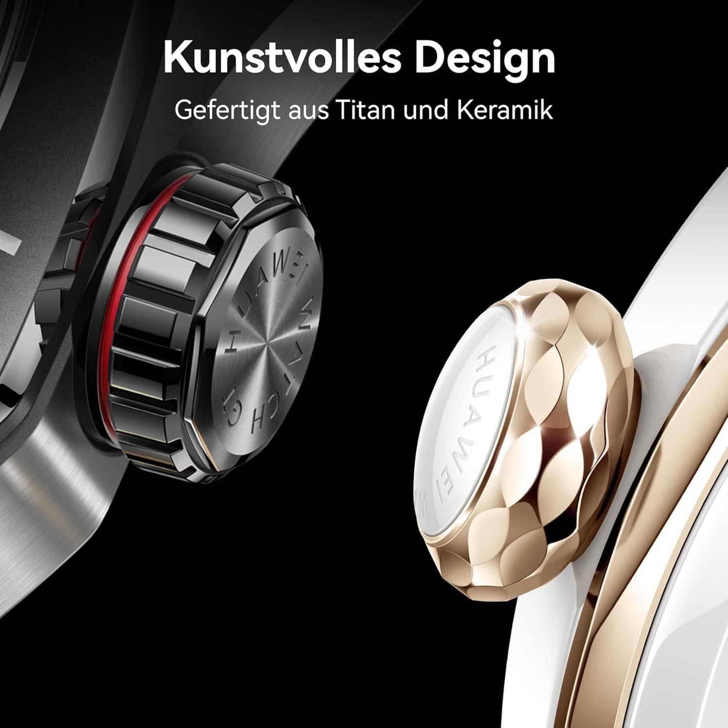 HUAWEI Watch GT 5Pro 46 mm Smartwatch Health-Tracking EKG GPS iOS &Android black