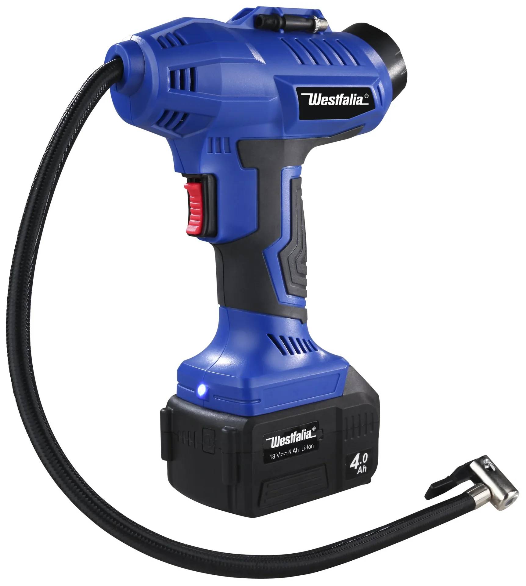 Akku Druckluft-Pumpe ADLP18, 18 Volt Li-Ion