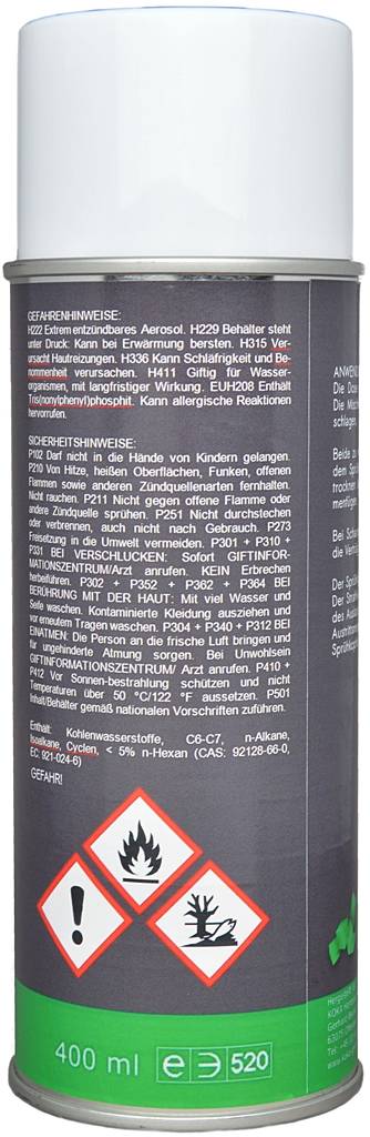 Sprühkleber mit verstellbarem Sprühkopf