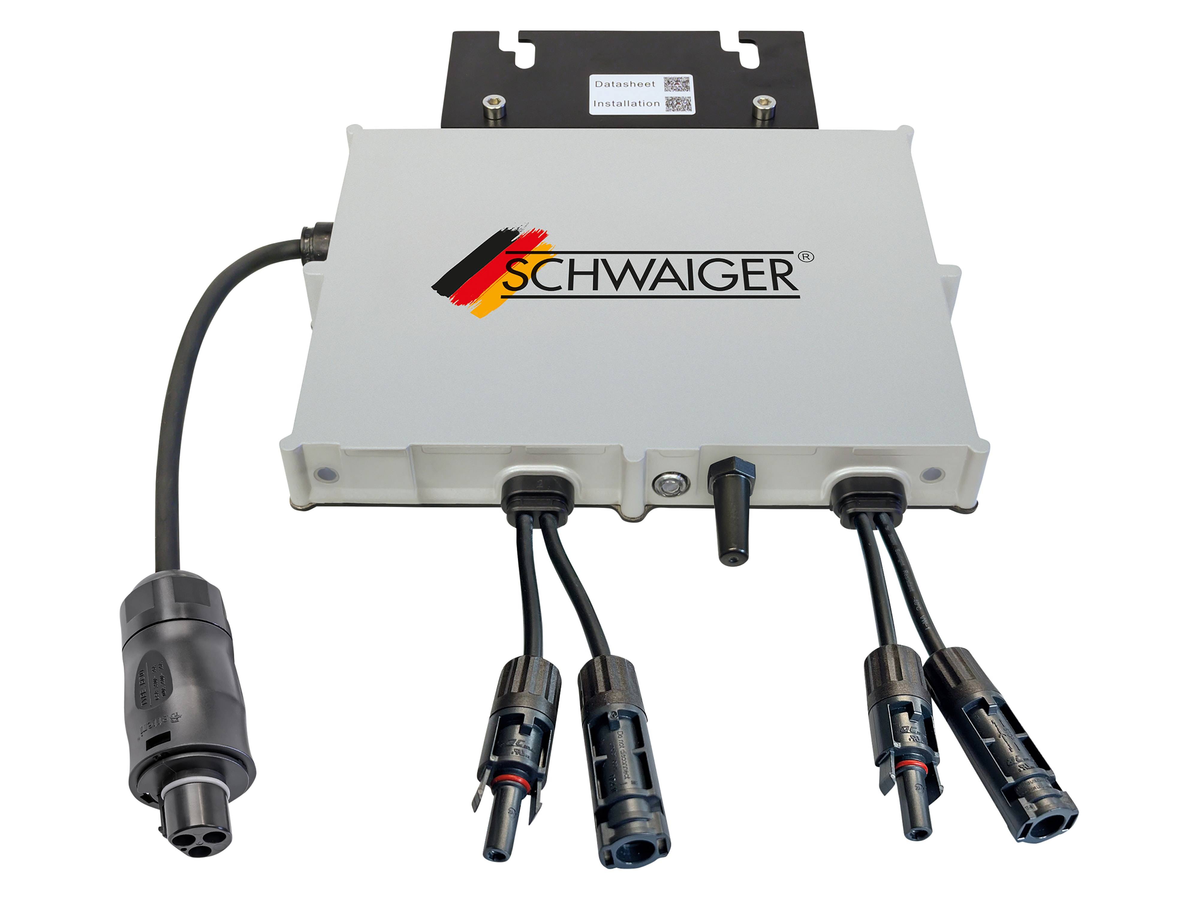 SCHWAIGER Wechselrichter SOWR0800, 800 W, mit 5 m Anschlusskabel