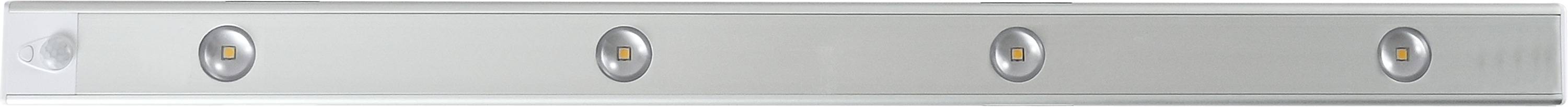 REV LED-Akku-Unterbauleuchten Spot, 2W, CCT, 140lm, warmweiß, neutralweiß, kaltweiß, IP20, silber, 60 cm