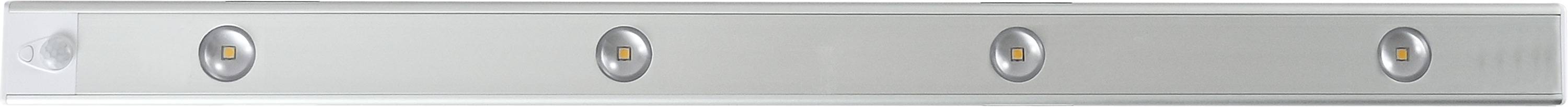 REV LED-Akku-Unterbauleuchten Spot, 2W, CCT, 140lm, warmweiß, neutralweiß, kaltweiß, IP20, silber, 60 cm