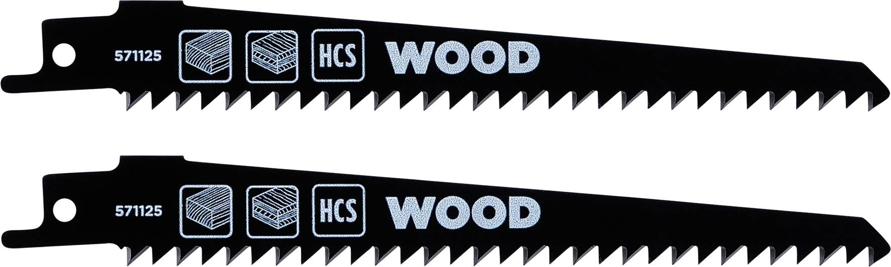 KWB Säbelsägeblatt-Set 571125, HCS-Stahl, 2 Stück