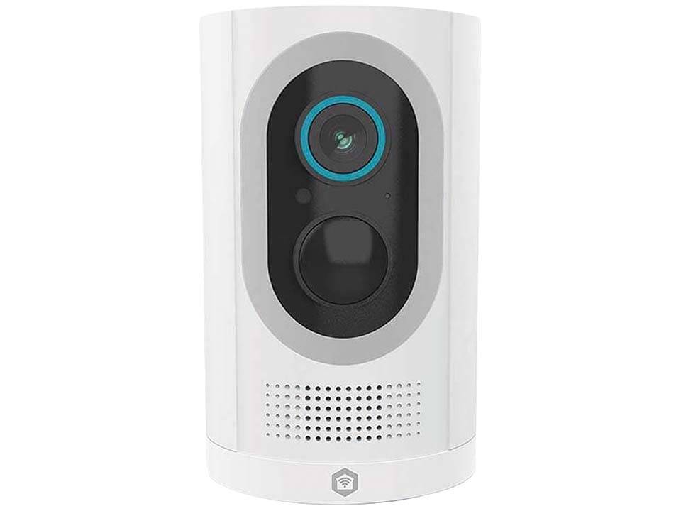 NEDIS SmartLife Außenkamera WIFICBO33WT, 3MP Full HD 1296p, IP65, kabellos, Mensch-Erkennung, Farb-Nachtsicht