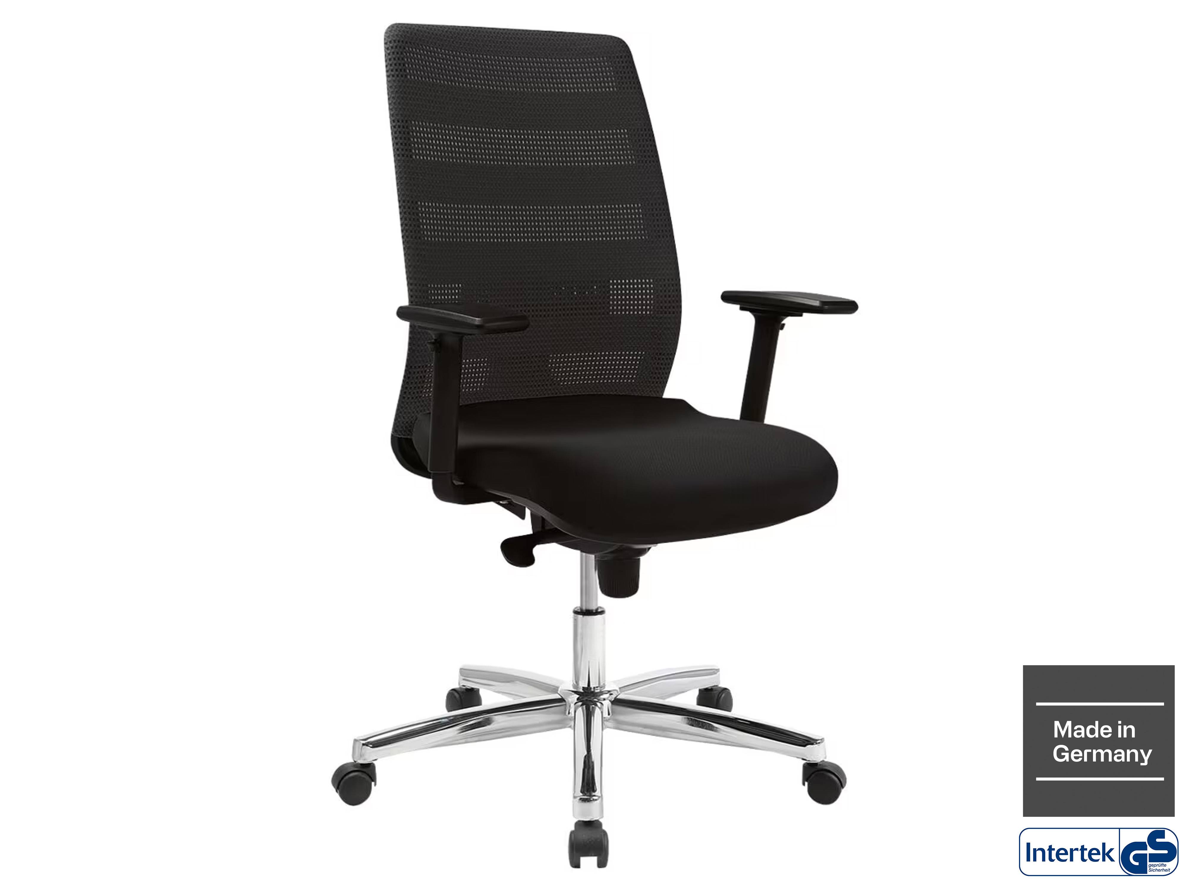TOPSTAR Bürostuhl Air Point II schwarz inkl. Armlehnen