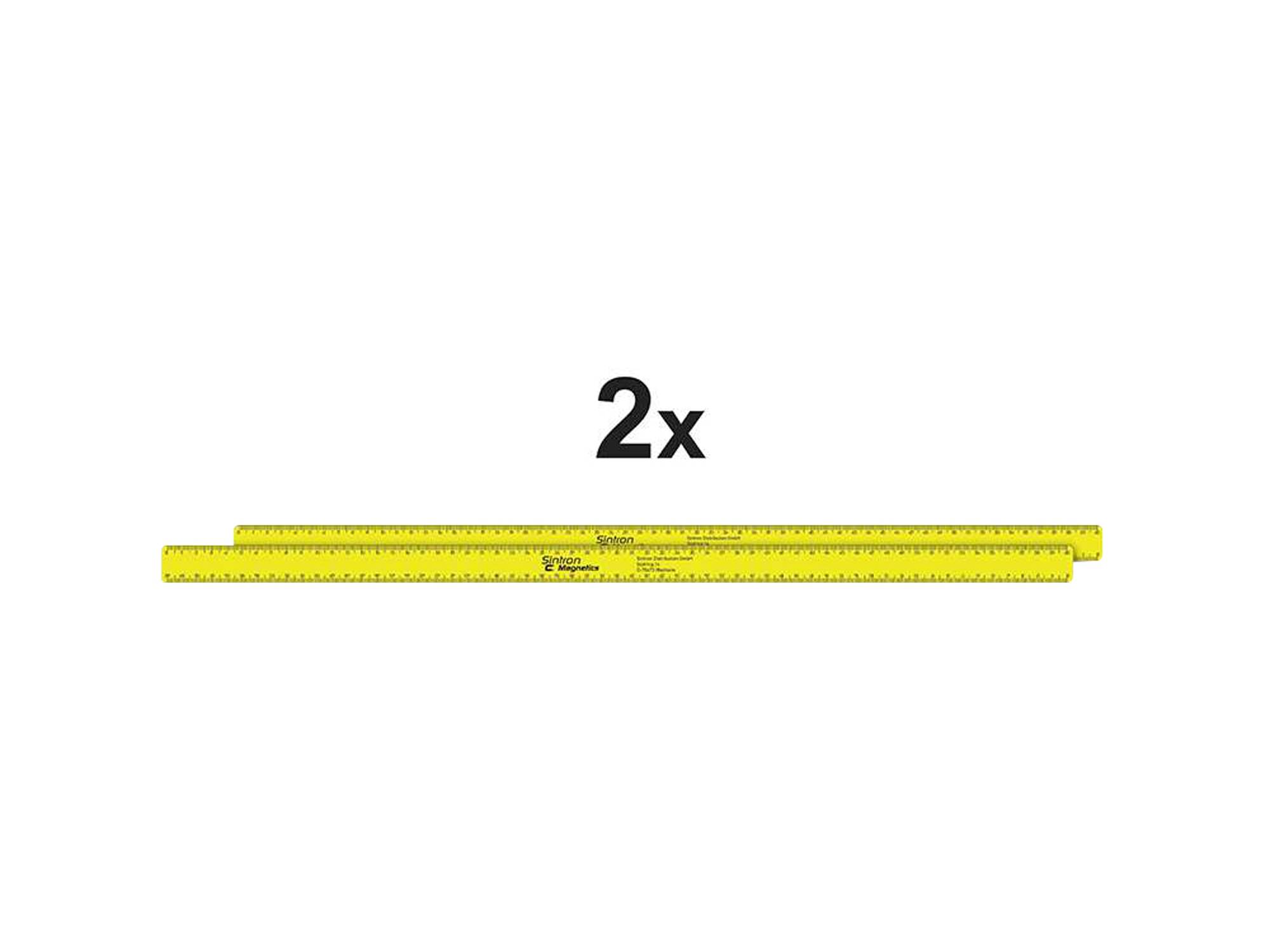 SINTRON Magnetlineal Magnetics 60 cm, 2 Stück