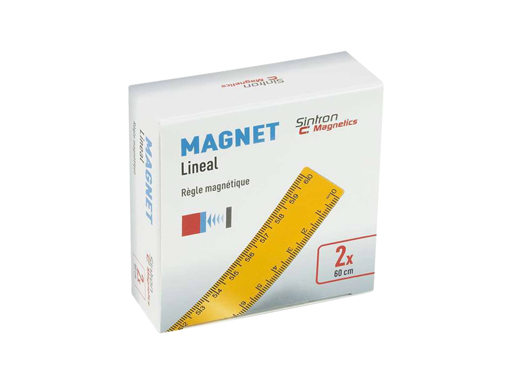 SINTRON Magnetlineal Magnetics 60 cm, 2 Stück