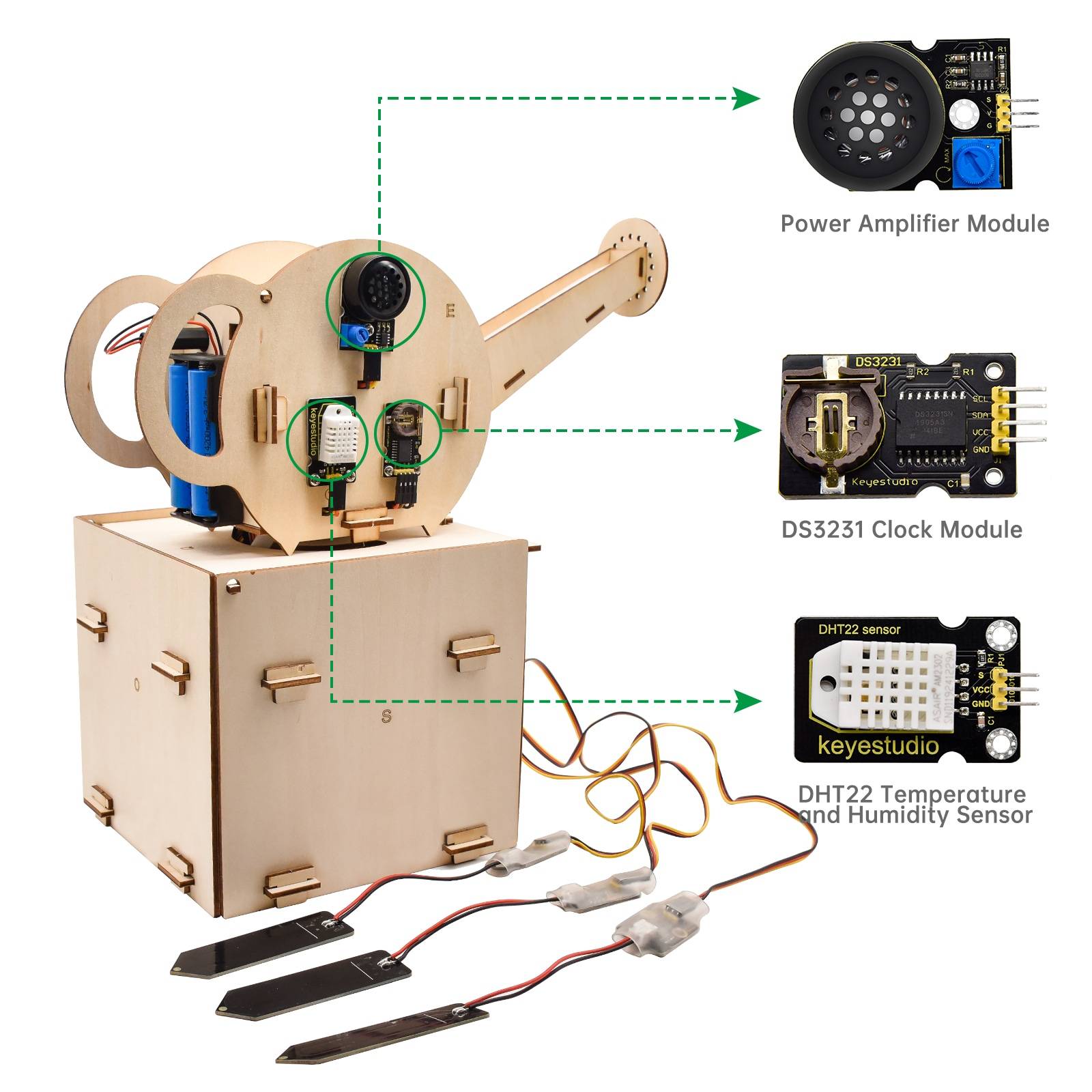 KEYESTUDIO Automatisches Bewässerungssystem-Bausatz