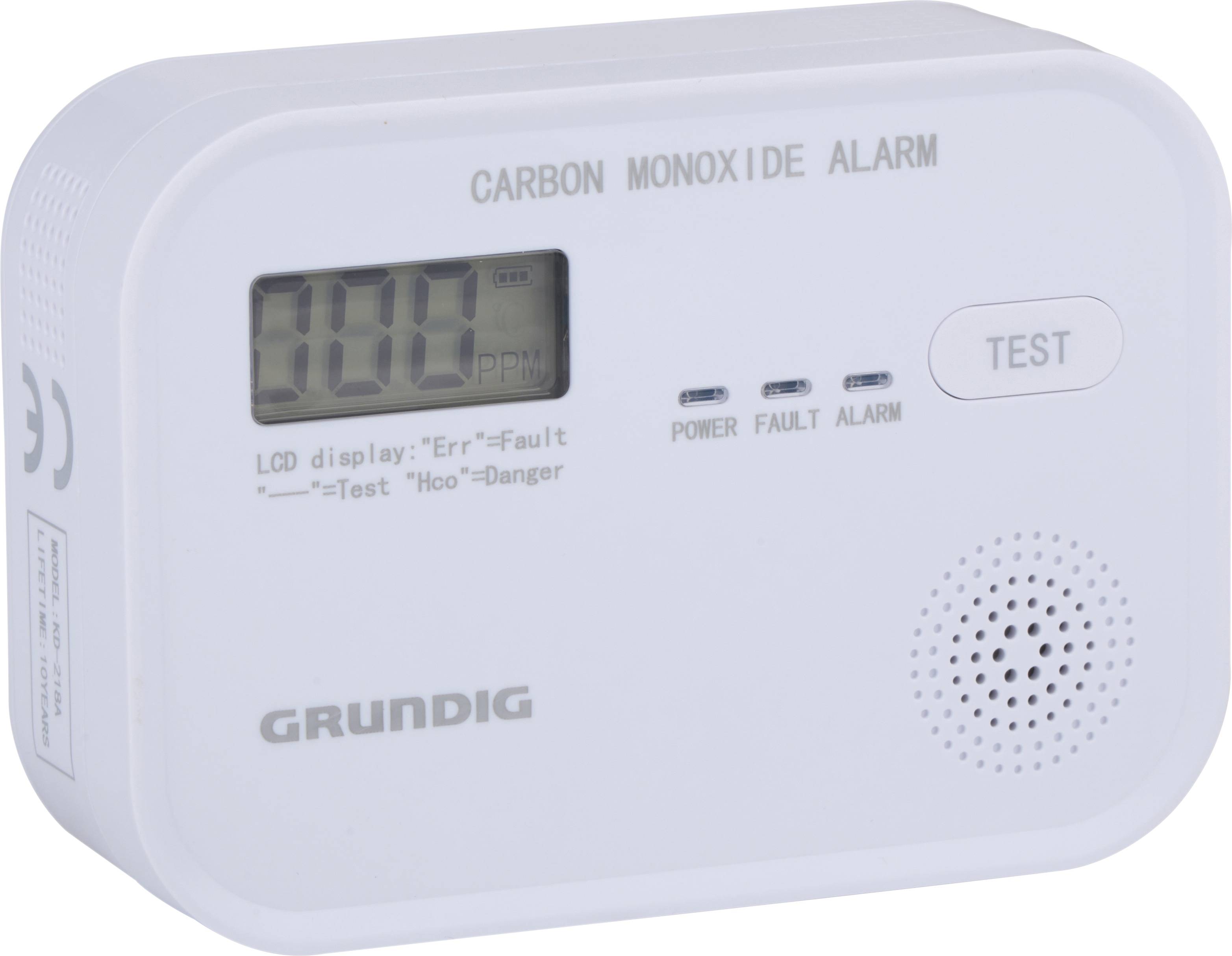 GRUNDIG Kohlenmonoxid Melder, KD-218A