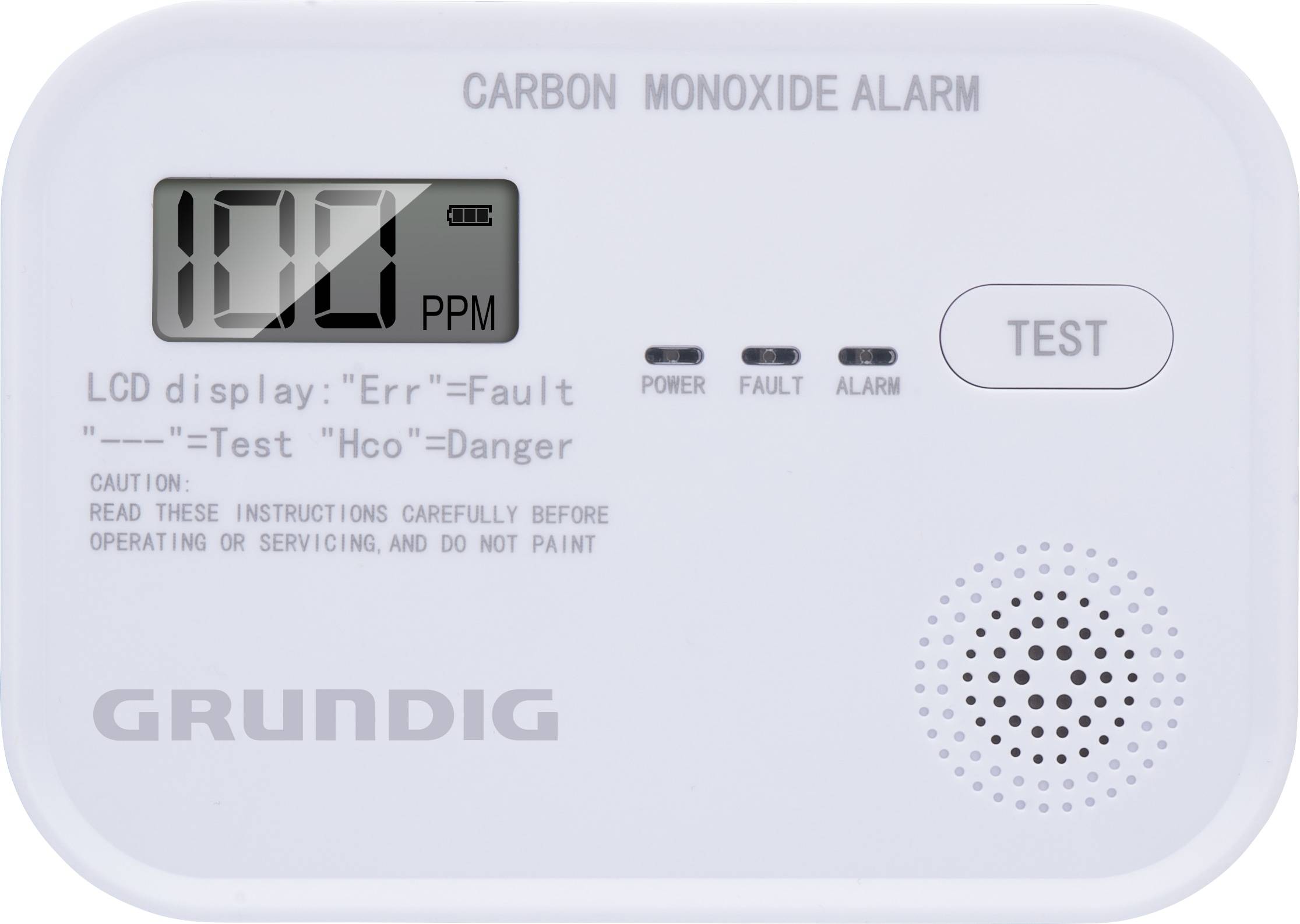 GRUNDIG Kohlenmonoxid Melder, KD-218A