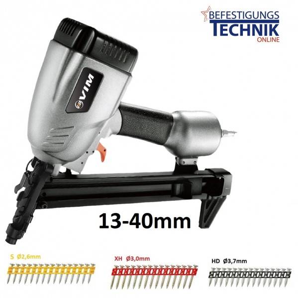 Druckluft Betonnagler C3040A 13-40mm für DeWalt DCN890 Stahl u. Betonnägel C6