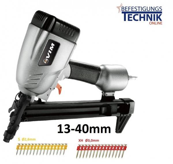 Druckluft Betonnagler C3040A 13-40mm für DeWalt DCN890 Stahl u. Betonnägel C6