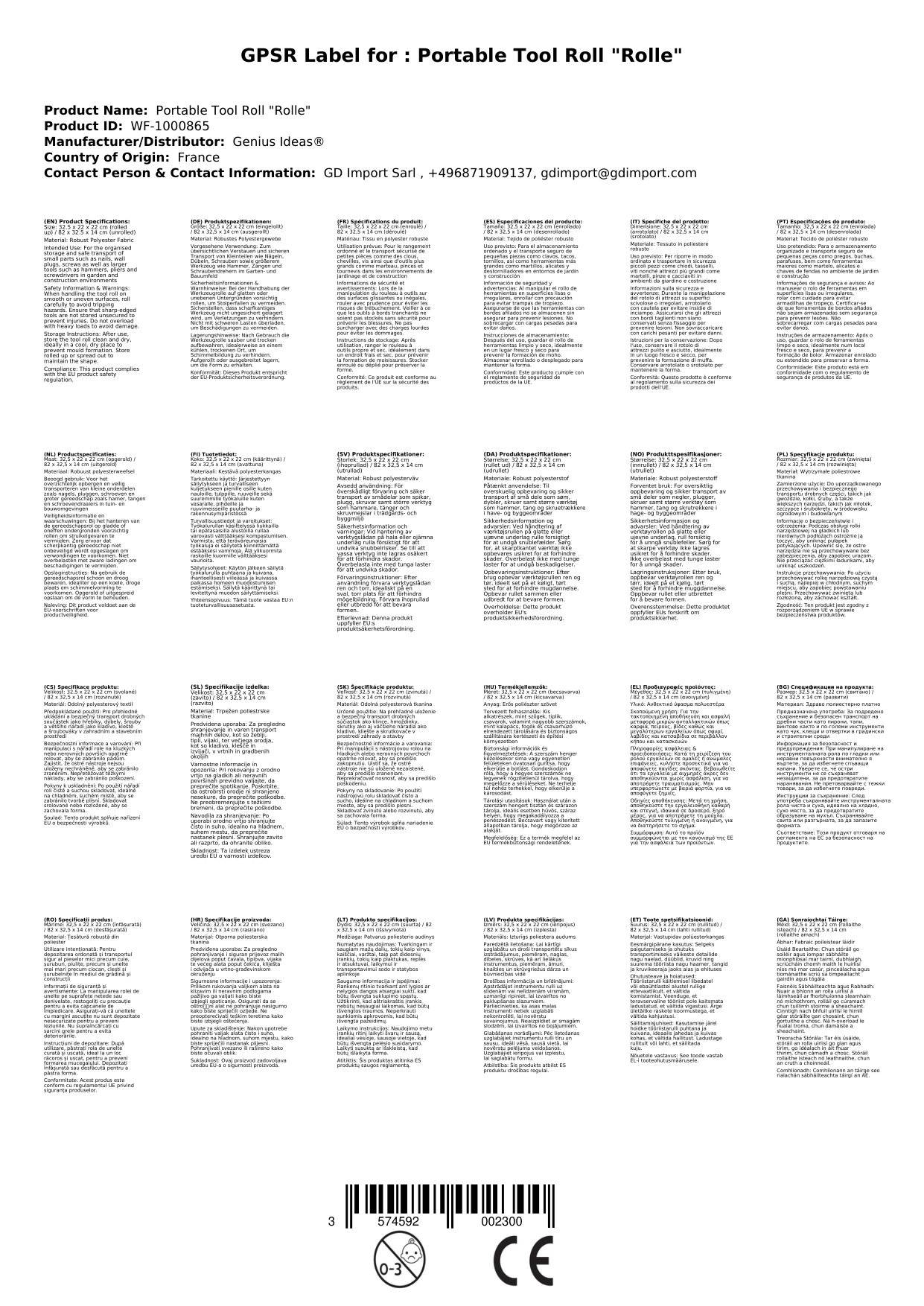 Mobiler Werkzeugkoffer "Rolle"