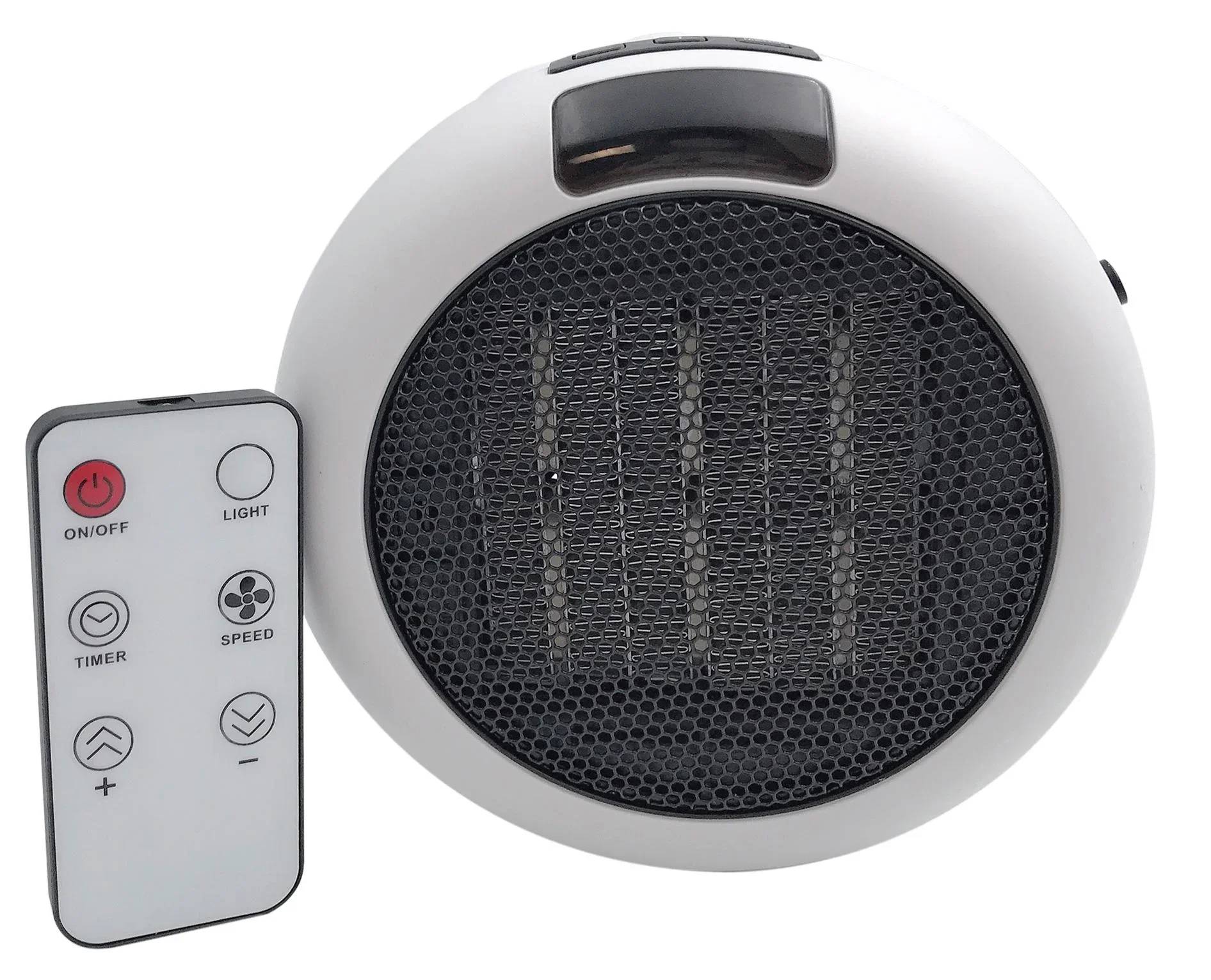 Steckdosenheizer mit Fernbedienung