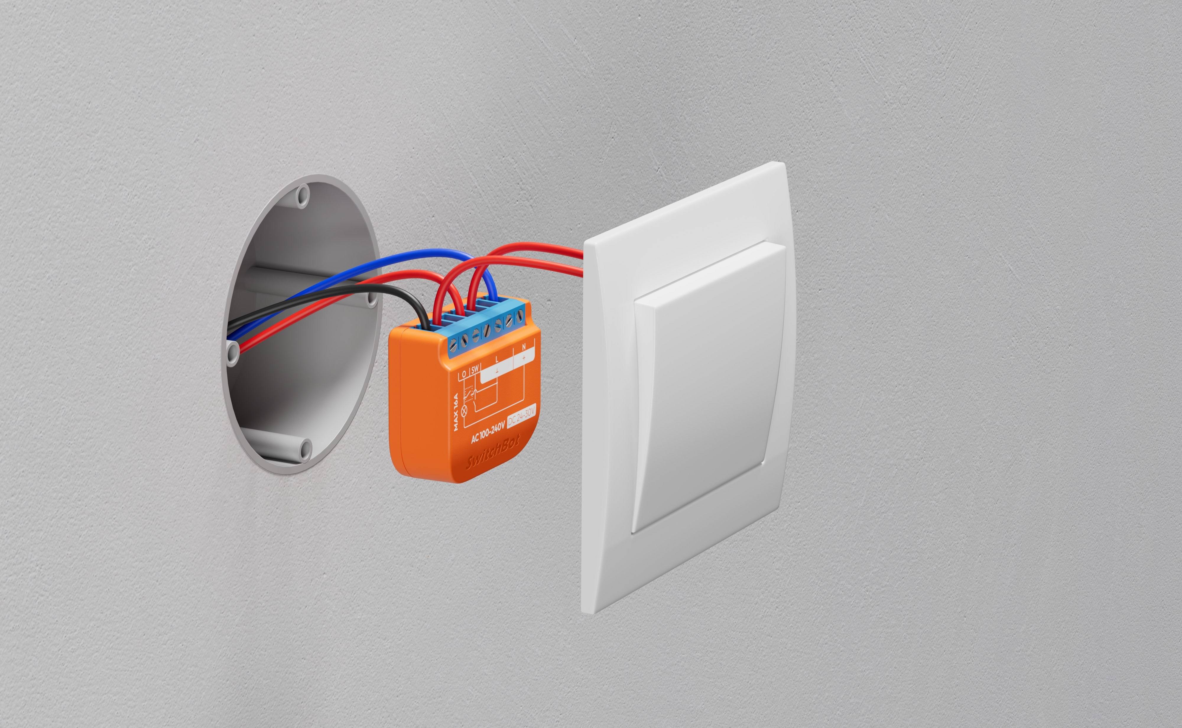 SWITCHBOT Unterputz Relay Switch 1 PM