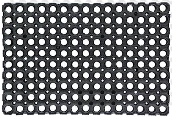 Gummi Ringmatte 40 x 60 cm - Rutschfeste Fußmatte