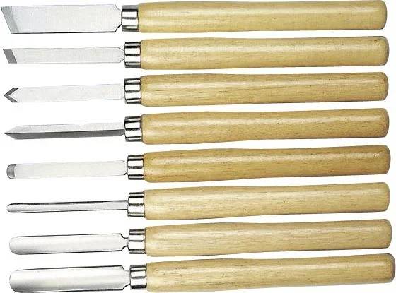 Drechselbeitel Satz, 8-teilig