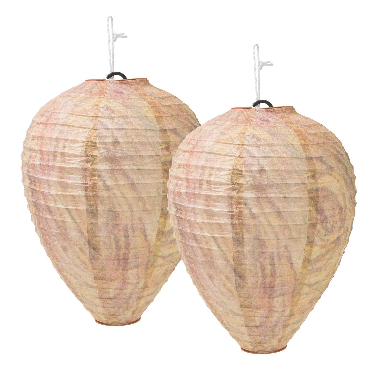 Wespennest-Attrappe 2er Set