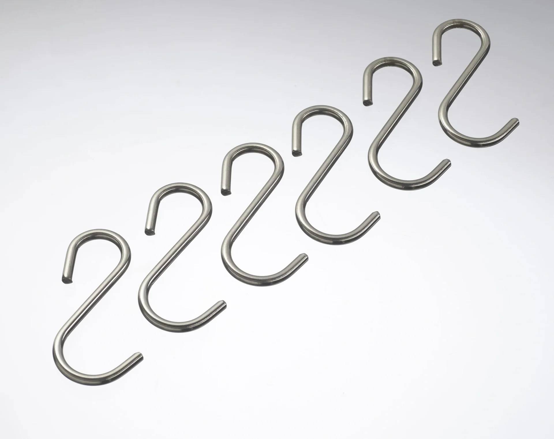 Westfalia Edelstahl Haken 6 Stück Set