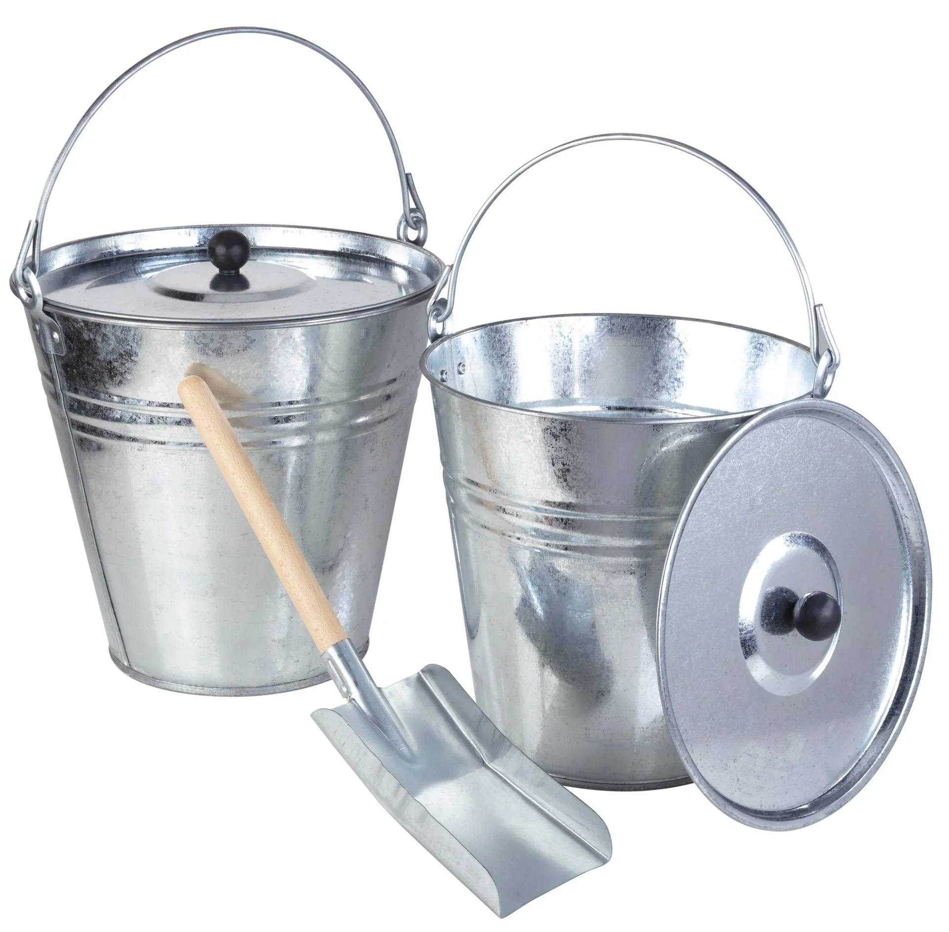 Zinkeimer Set, 5-teilig