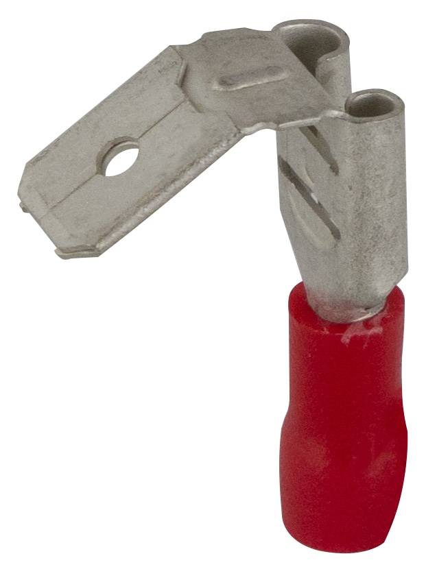 REV Flachsteckhülse mit Abzweigdose, 6,3 x 0,8 mm, blau, 25 Stück