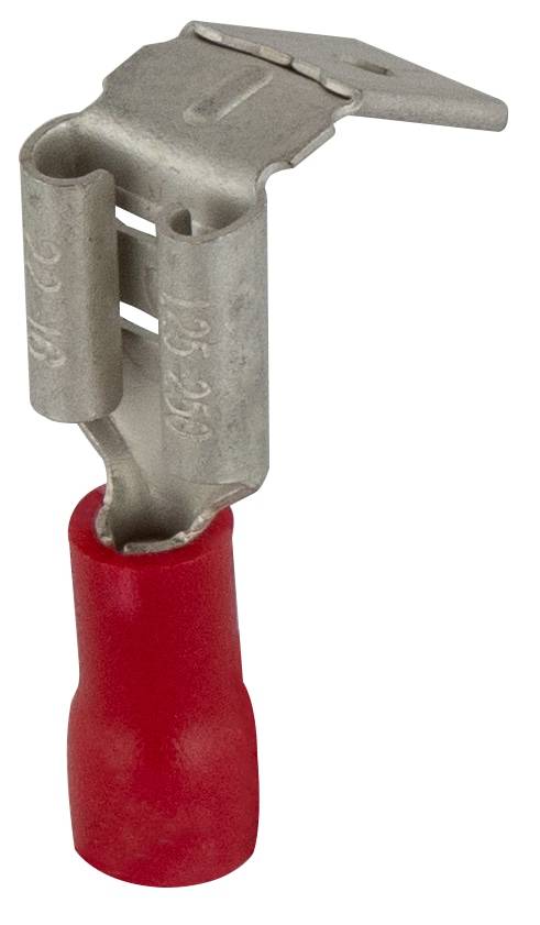 REV Flachsteckhülse mit Abzweigdose, 6,3 x 0,8 mm, blau, 25 Stück