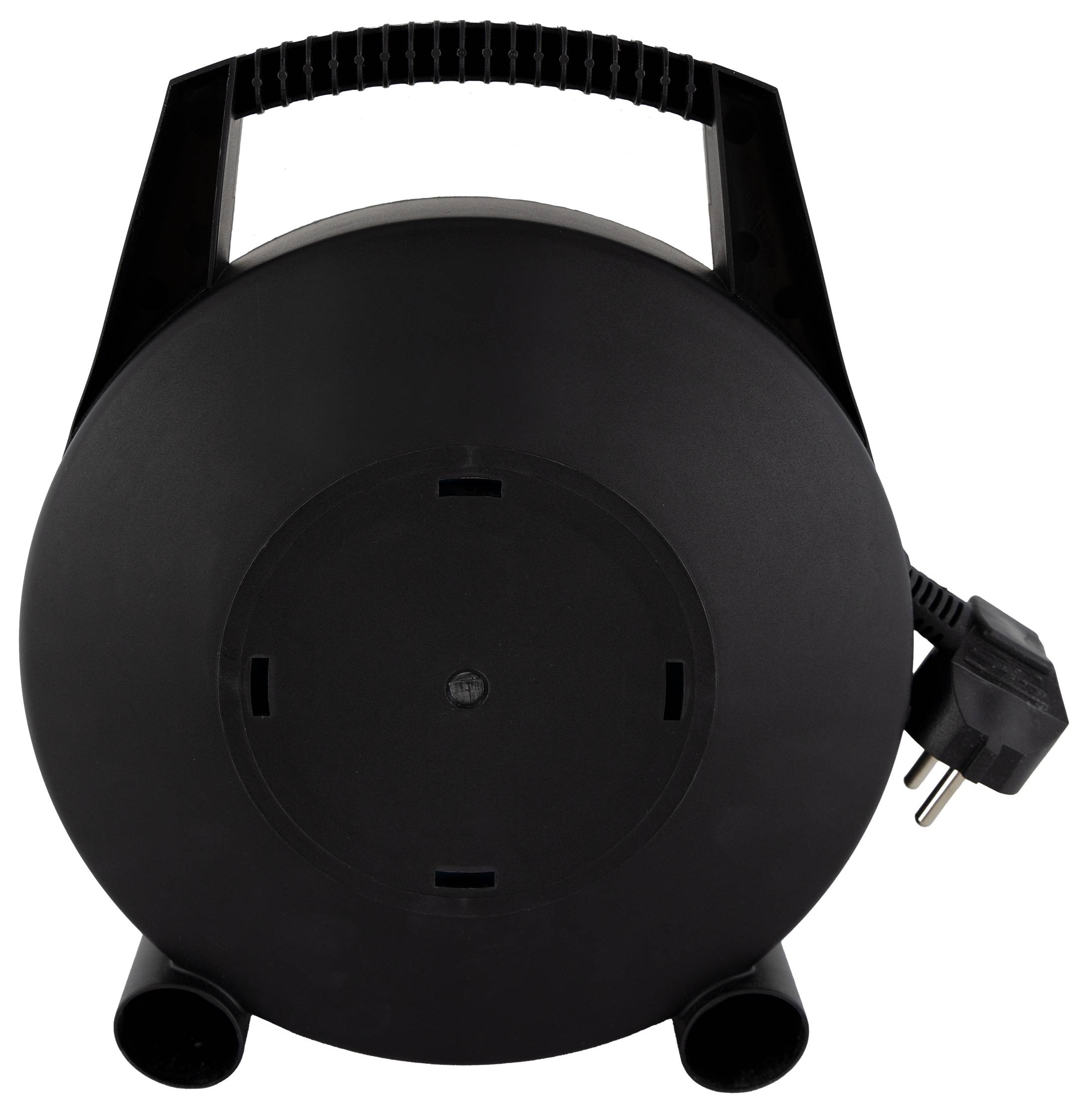 REV Kabelbox H05VV3G1,5, 3-fach, 1x USB-C, schwarz/grau, 10 m