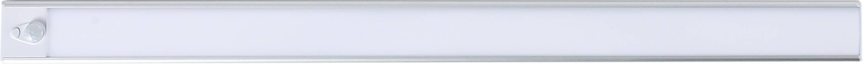 REV LED-Akku-Unterbauleuchte, 2W, CCT, 110lm, warmweiß, neutralweiß, kaltweiß, IP20, silber, 40 cm