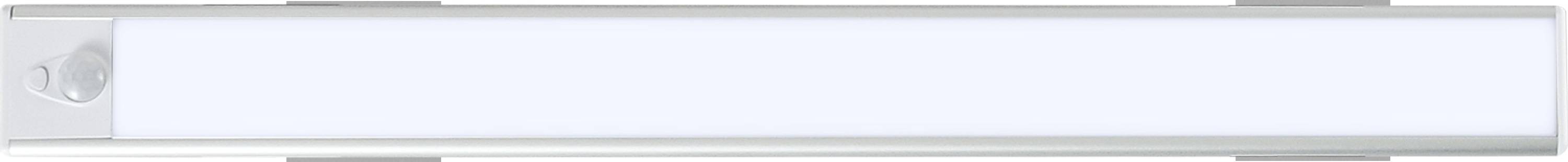 REV LED-Akku-Unterbauleuchte, 2W, CCT, 110lm, warmweiß, neutralweiß, kaltweiß, IP20, silber, 40 cm