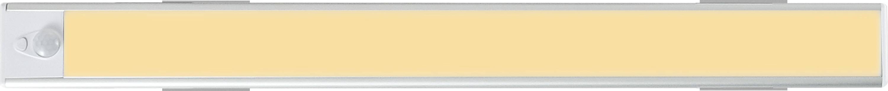 REV LED-Akku-Unterbauleuchte, 2W, CCT, 110lm, warmweiß, neutralweiß, kaltweiß, IP20, silber, 40 cm