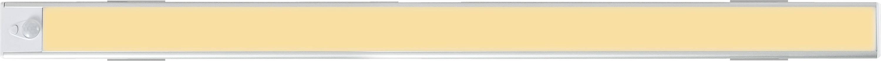 REV LED-Akku-Unterbauleuchte, 3W, CCT, 160lm, warmweiß, neutralweiß, kaltweiß, IP20, silber, 60 cm