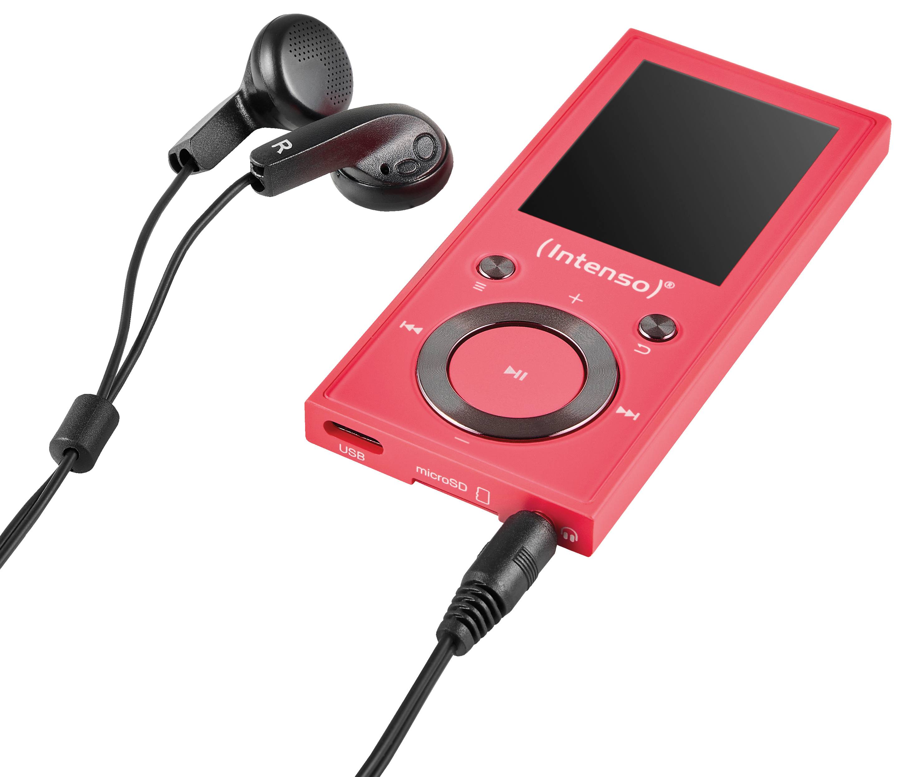 INTENSO MP3-Videoplayer 3717493, Video Scooter BT, 64GB, 4,6 cm (1,8"), pink